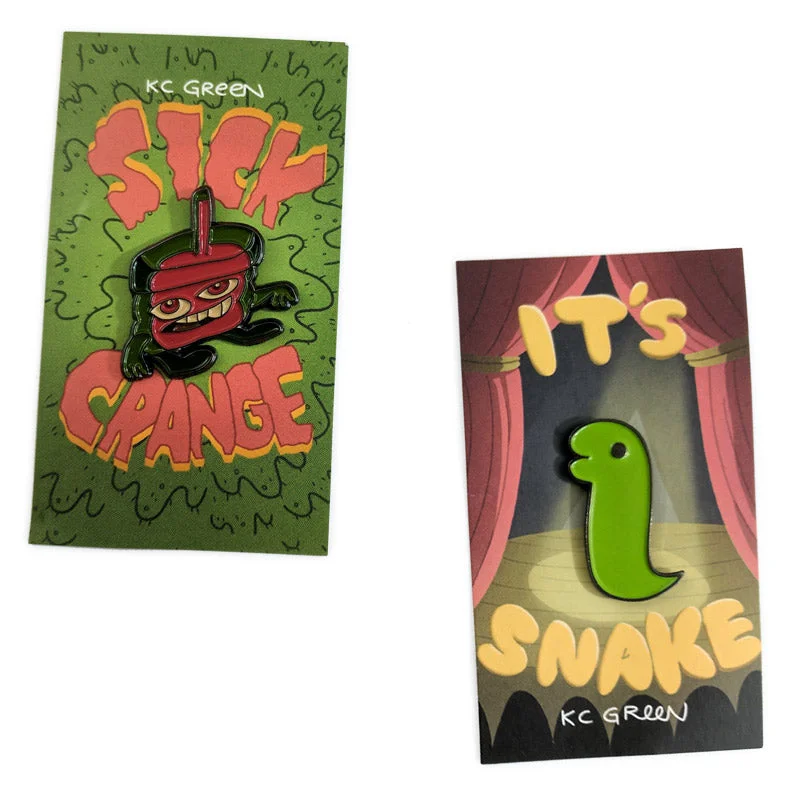 Crange N' Snake Pins