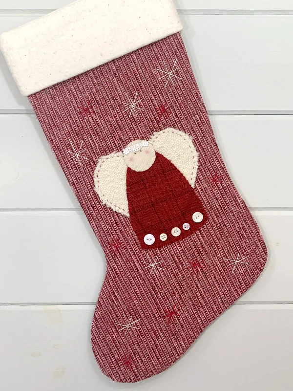 Christmas Angel Stocking