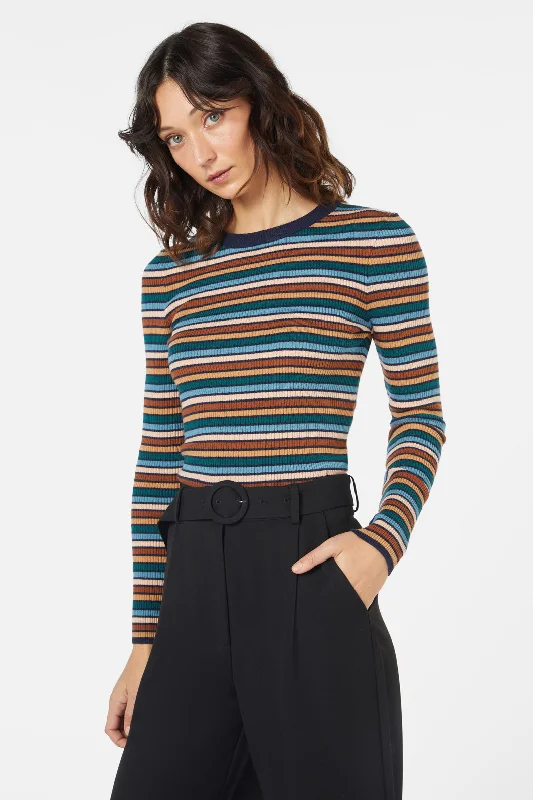 Darcy Stripe Knit Top