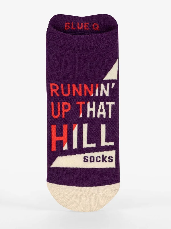 Runnin' Up That Hill Sneaker Socks