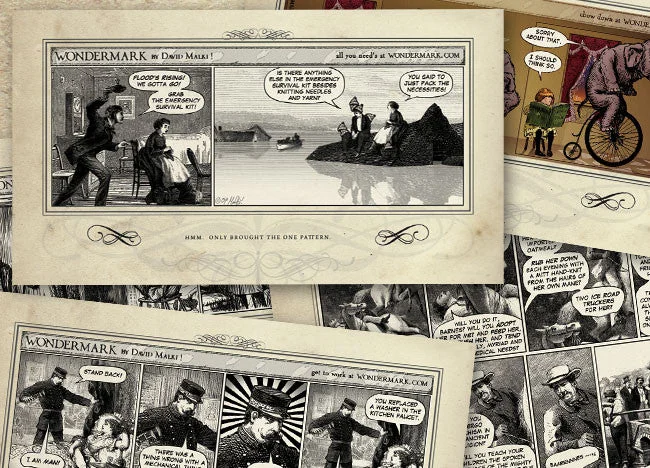 Wondermark Comic Strip Prints