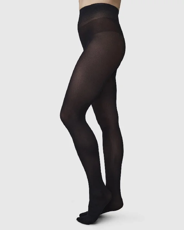 Olivia Premium Tights | 60 Denier | Black