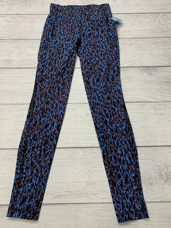 Print Athletic Leggings Lululemon, Size 4