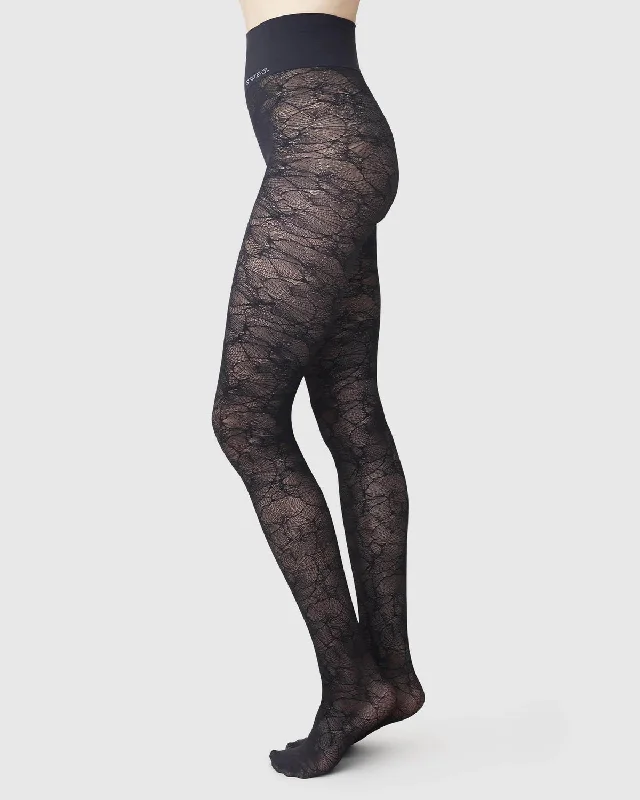 Alba Ginkgo Tights | 40 Denier | Black