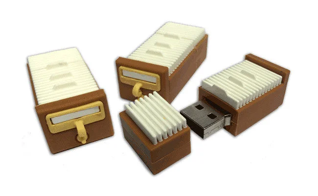 Unshelved Card Catalog USB