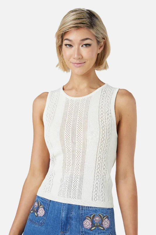 Fran Lace Knit Tank