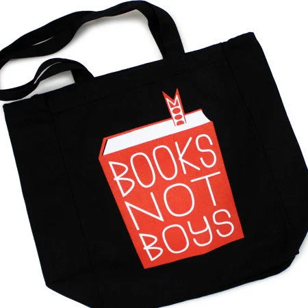 Books Not Boys Tote