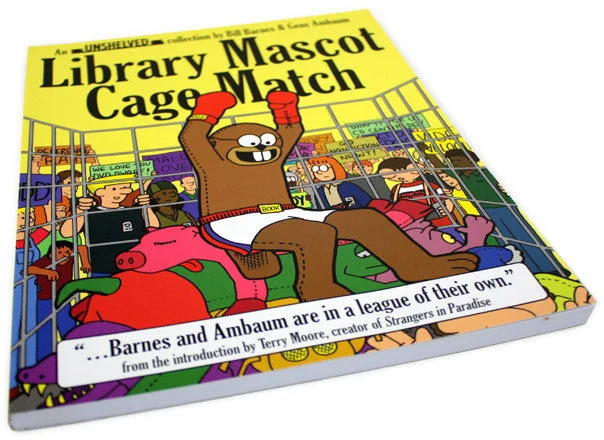 Library Mascot Cage Match Book