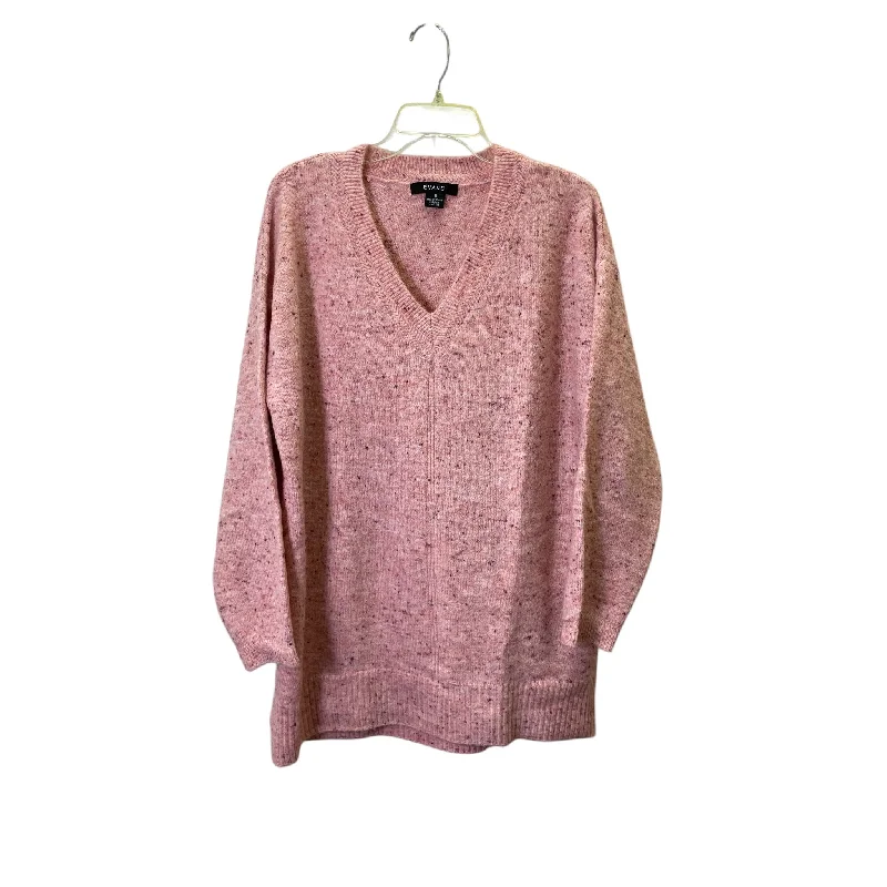 Sweater By Evans In Pink, Size:1X