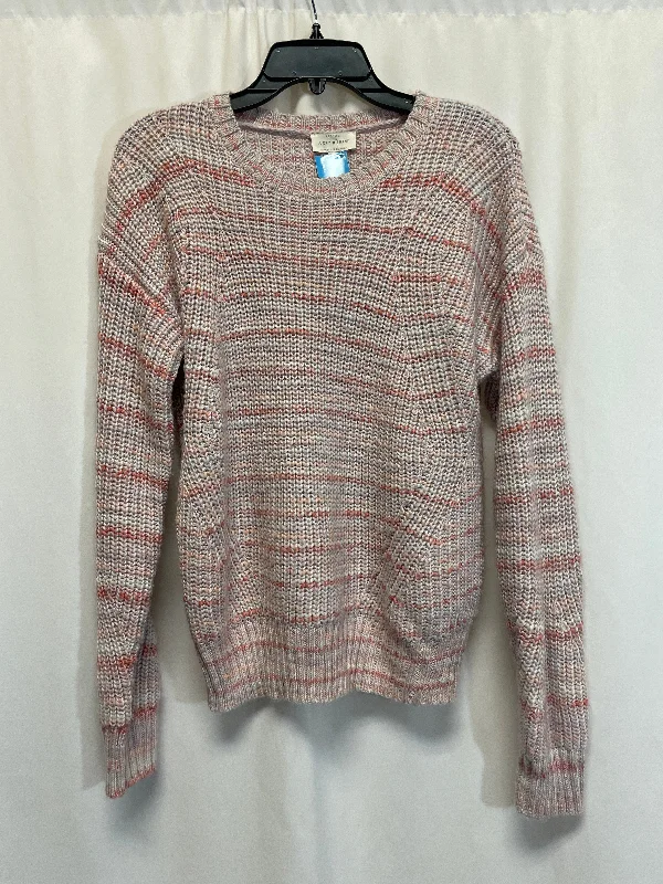 Sweater By Lucky Brand In Pink, Size: M