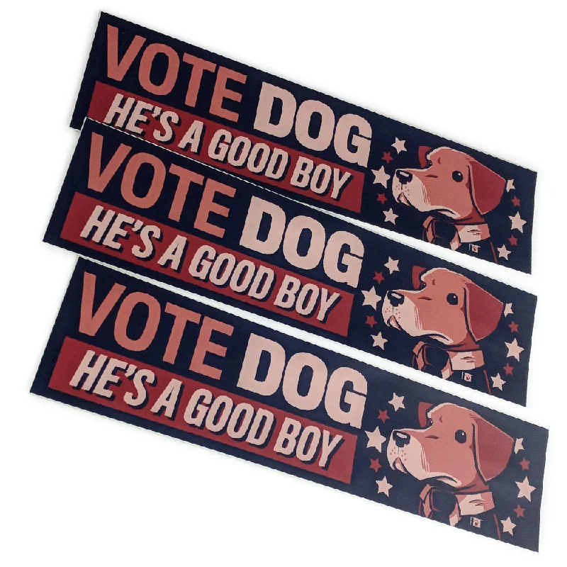 Vote Dog Stickers