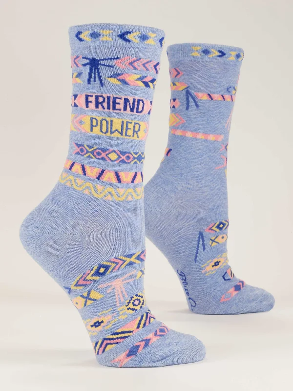 Friend Power W-Crew Socks