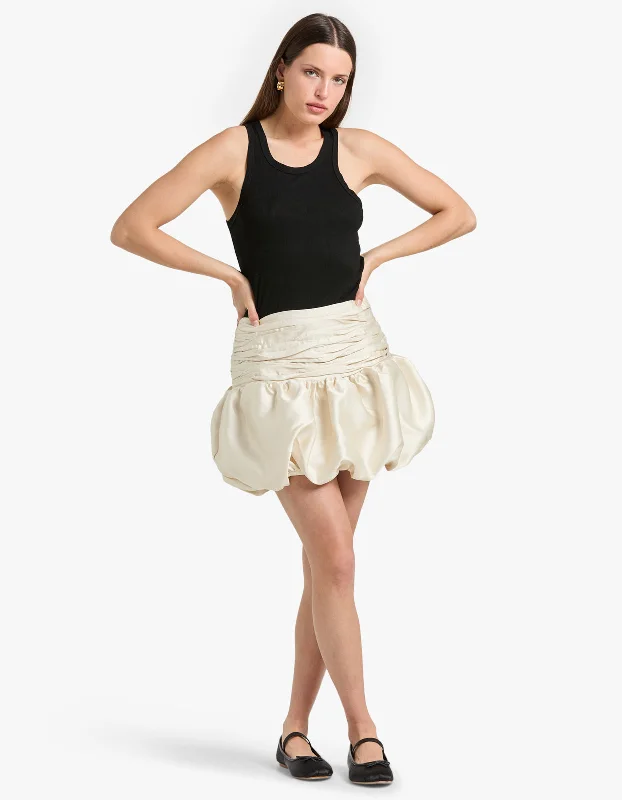 Finley Mini Skirt - Ivory