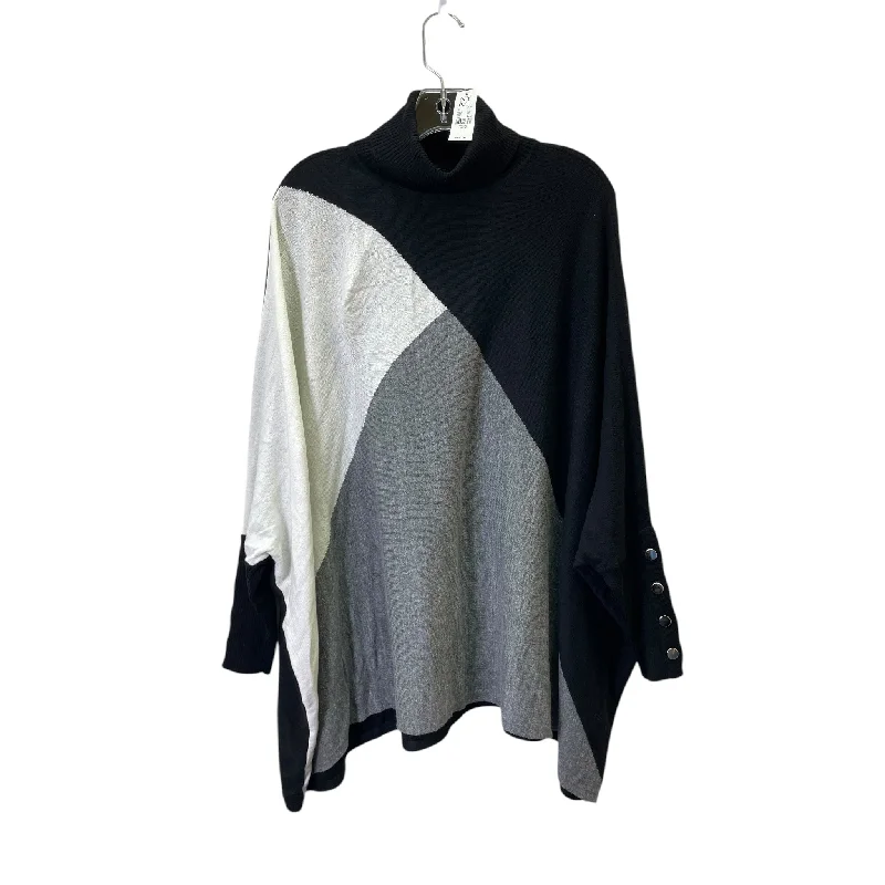 Sweater By New York And Co In Black & White, Size:L