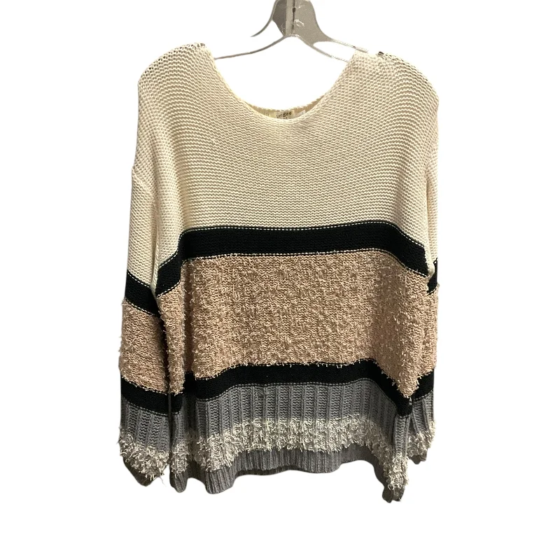 Sweater By Umgee In Black Cream, Size: L