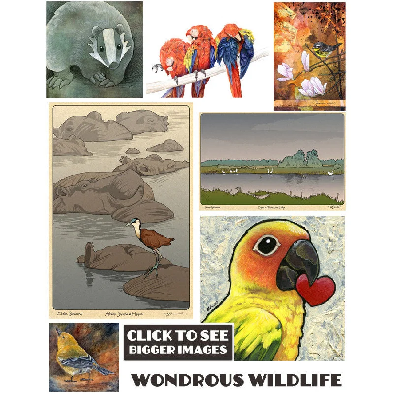 Wondrous Wildlife Prints