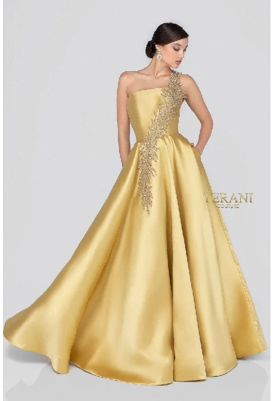 Terani Couture 1912E9202 Gold 20 Sale