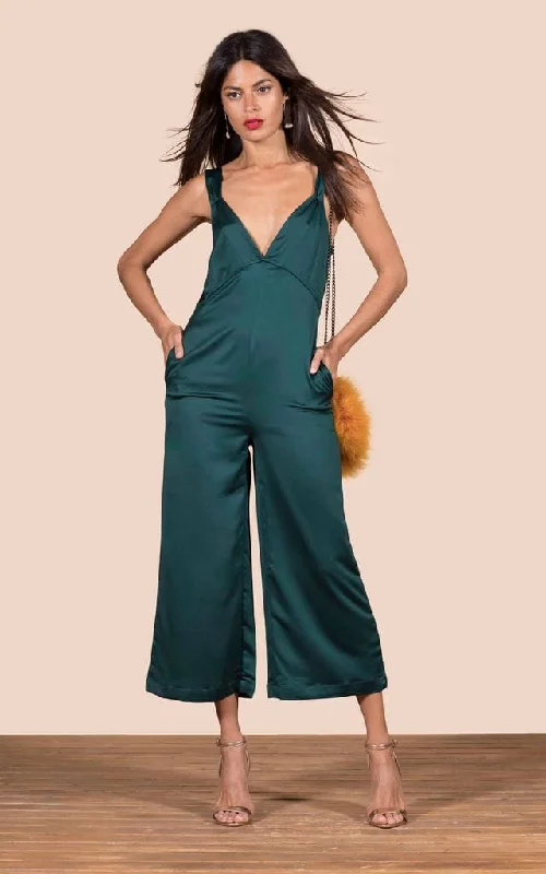 Rocco Jumpsuit In Dark Green