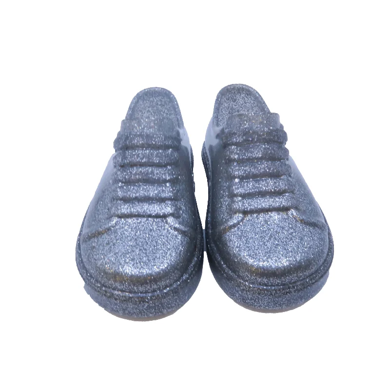 Mini Melissa Girls Silver Shoes