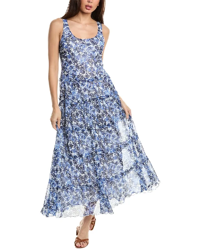 Jones New York Tiered Maxi Dress