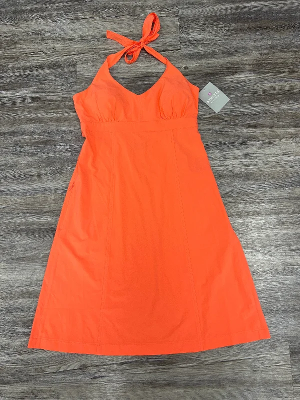 Athletic Dress By Athleta In Orange, Size: 10