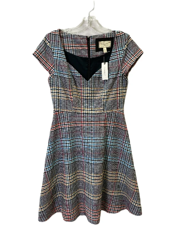 Dress Work By Moulinette Soeurs In Plaid Pattern, Size: S